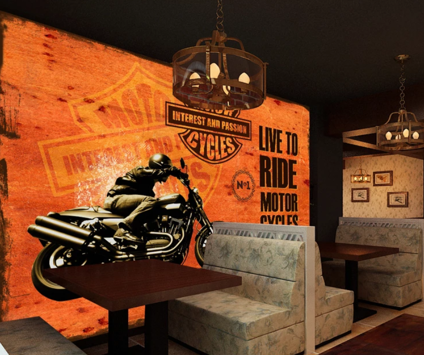 3D Riding A Motorcycle 903 Wallpaper AJ Wallpaper 2 