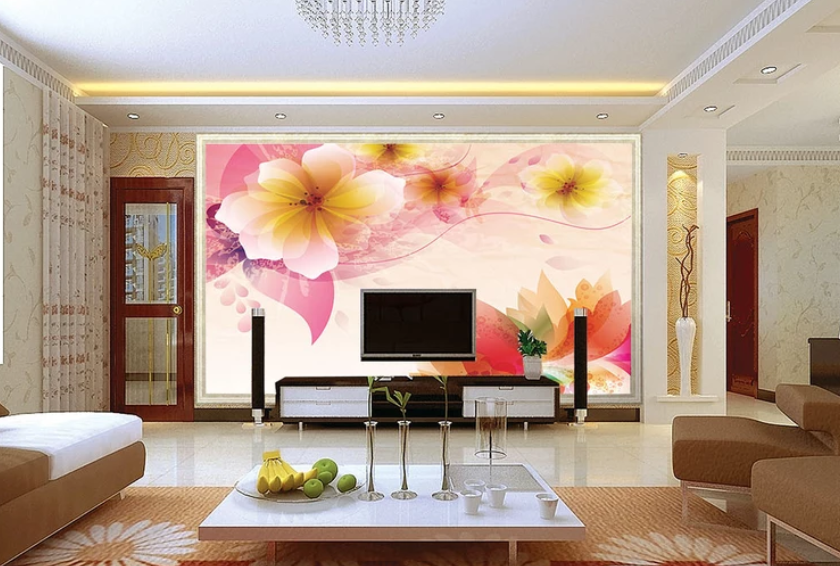 3D Fragrant Beautiful Flower 841 Wallpaper AJ Wallpaper 2 