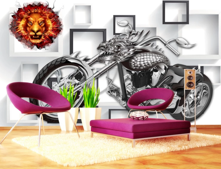3D Luxury Motorcycle 802 Wallpaper AJ Wallpaper 2 