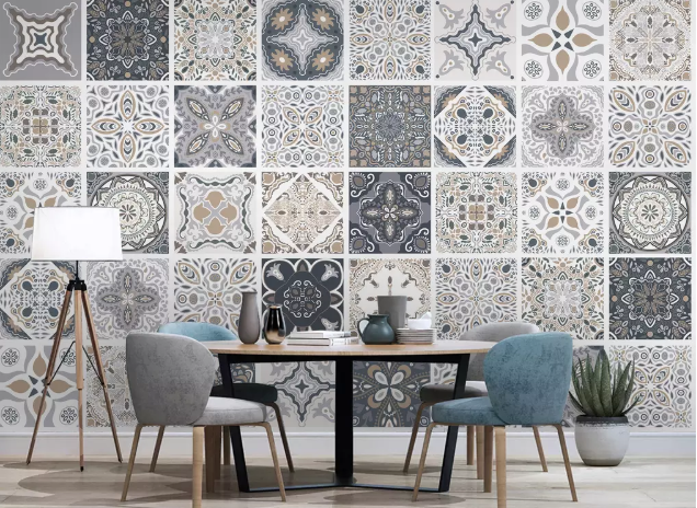 3D Geometric Patterns 2148 Wall Murals