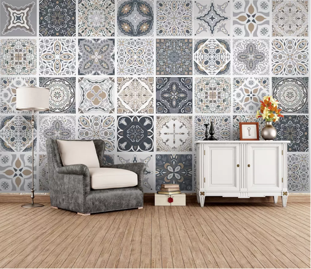 3D Geometric Patterns 2148 Wall Murals