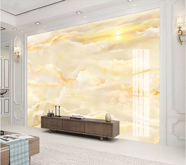 3D Yellow Pattern 2206 Wall Murals