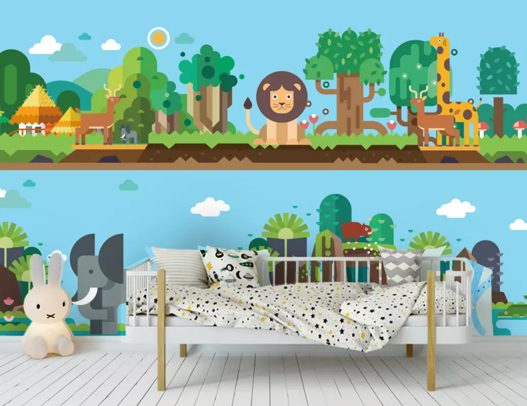 3D Cute Lion 563 Wall Murals Wallpaper AJ Wallpaper 2 
