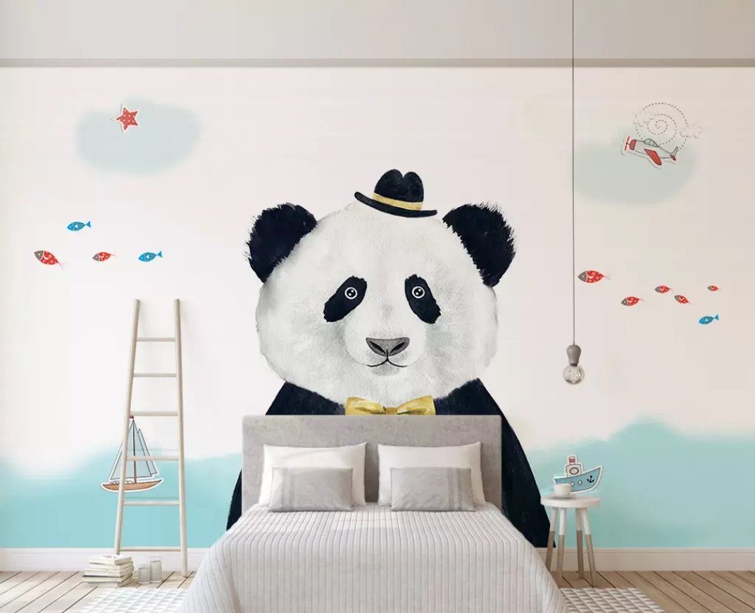 3D Giant Panda 174 Wall Murals Wallpaper AJ Wallpaper 2 