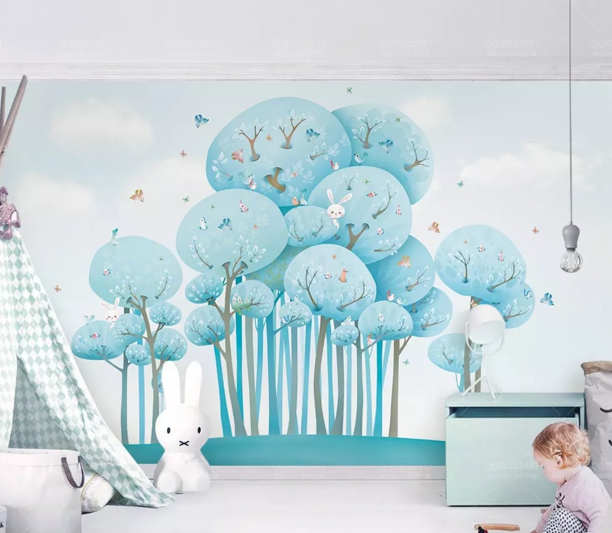 3D Forest 463 Wall Murals Wallpaper AJ Wallpaper 2 