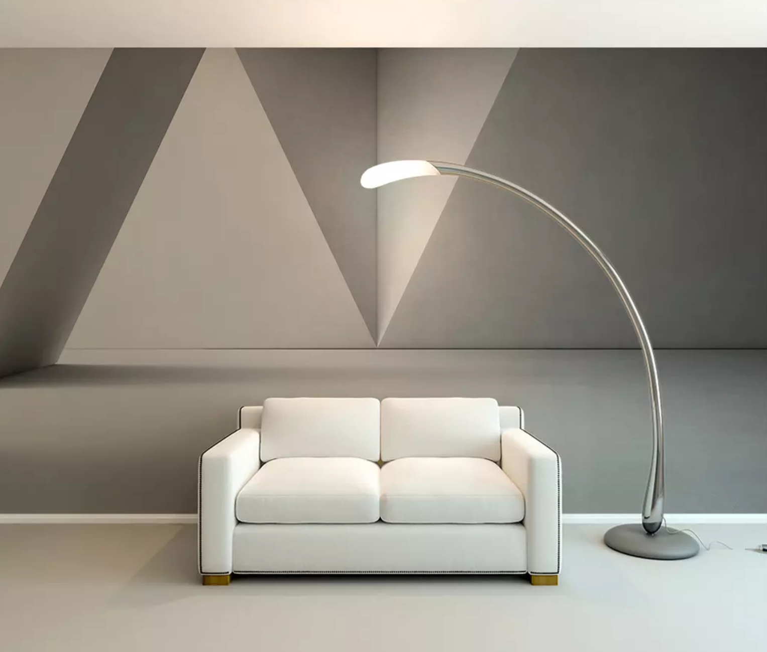 3D Concave Triangle WG1003 Wall Murals