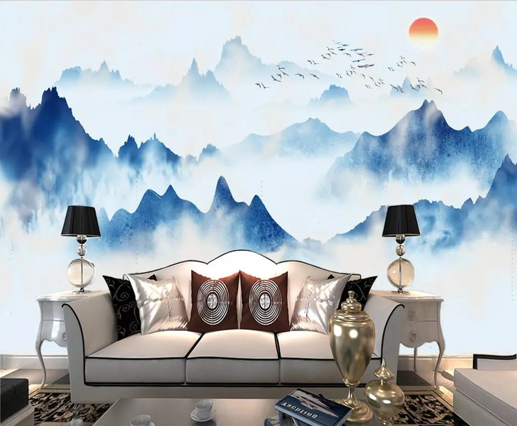 3D Valley Bird WC62 Wall Murals Wallpaper AJ Wallpaper 2 
