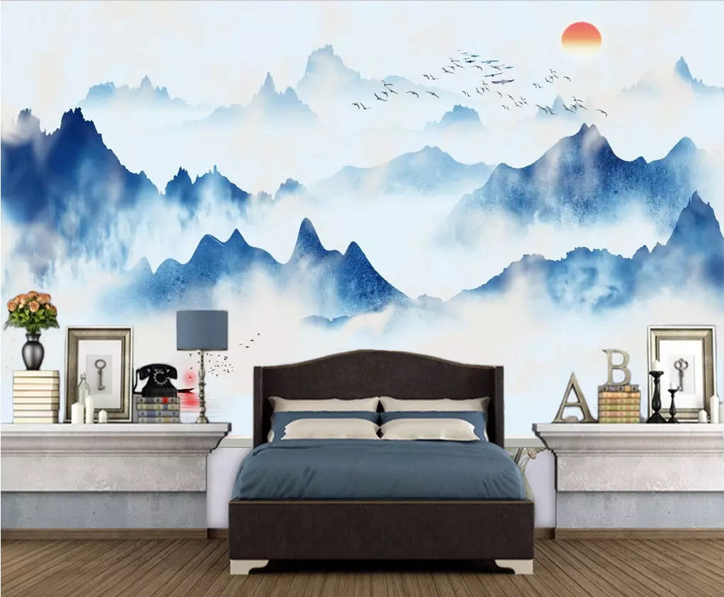 3D Valley Bird WC62 Wall Murals Wallpaper AJ Wallpaper 2 