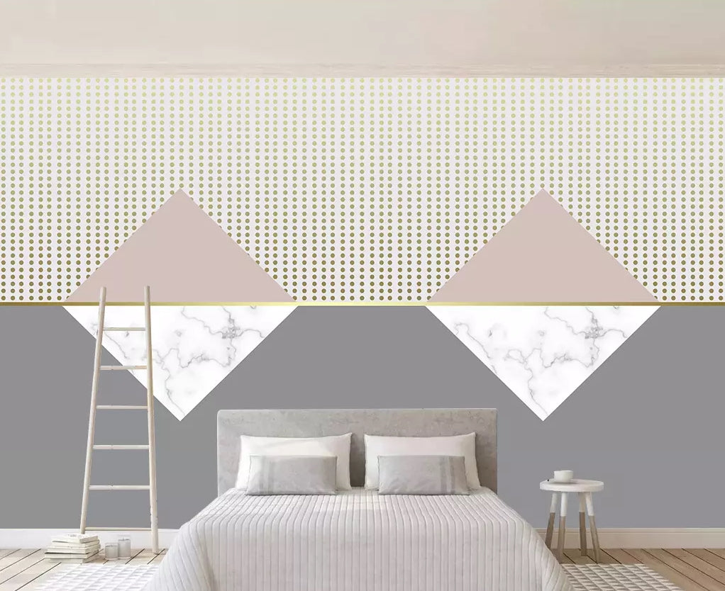 3D Colored Triangle WC44 Wall Murals Wallpaper AJ Wallpaper 2 