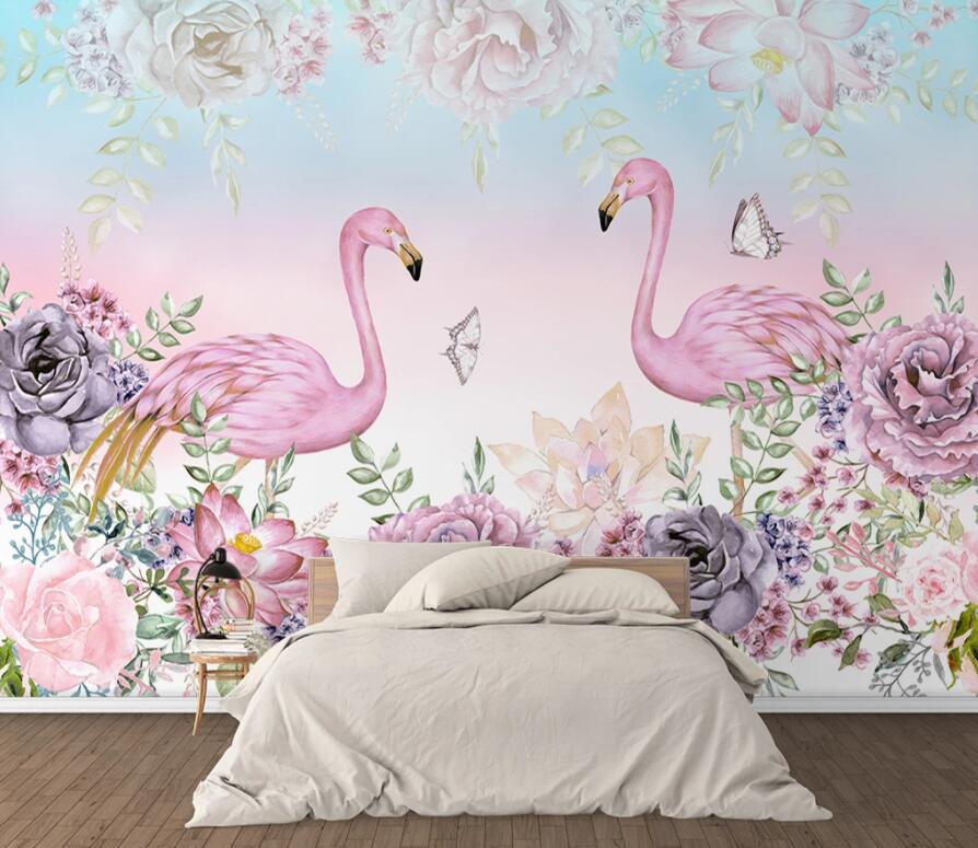 3D Flower World WG1214 Wall Murals