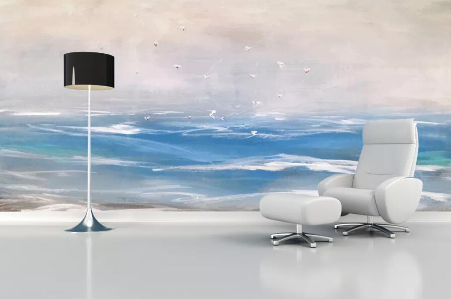 3D Flying Birds 046 Wall Murals Wallpaper AJ Wallpaper 2 