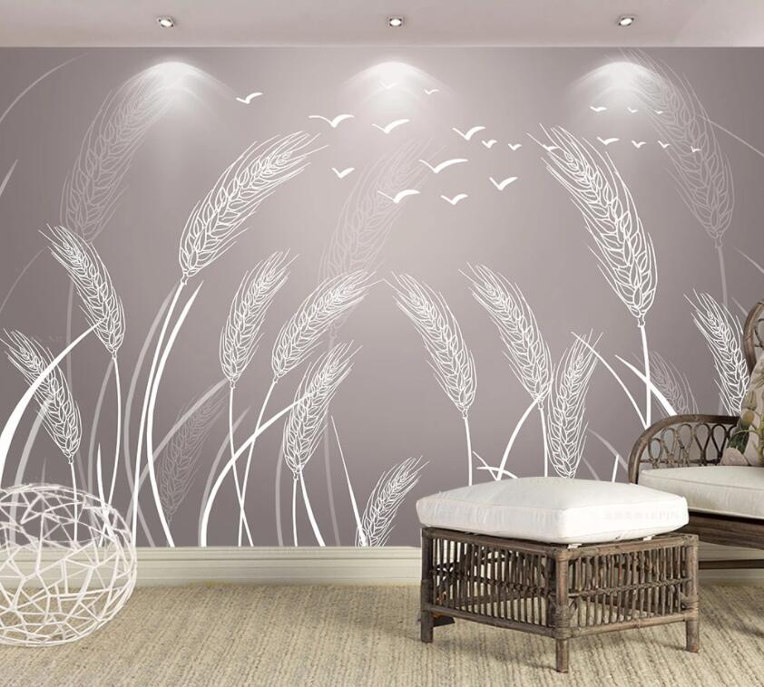 3D Wheat 268 Wall Murals Wallpaper AJ Wallpaper 2 