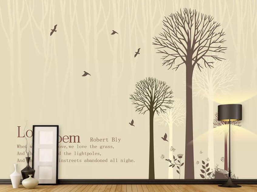 3D Dry Branches 601 Wall Murals Wallpaper AJ Wallpaper 2 