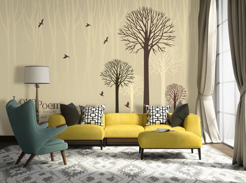 3D Dry Branches 601 Wall Murals Wallpaper AJ Wallpaper 2 