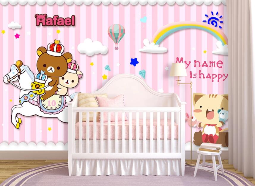 3D Little White Horse 465 Wall Murals Wallpaper AJ Wallpaper 2 