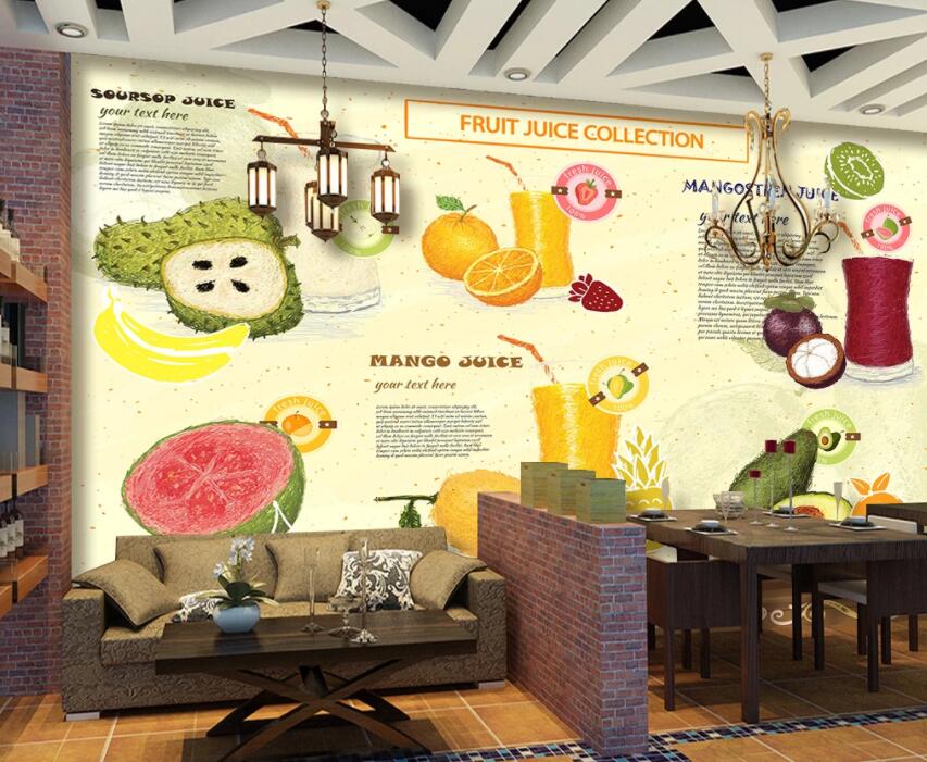 3D Delicious Fruit 438 Food Wall Murals Wallpaper AJ Wallpaper 2 