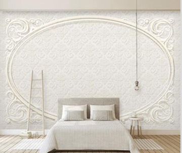 3D White Stripe 607 Wall Murals Wallpaper AJ Wallpaper 2 