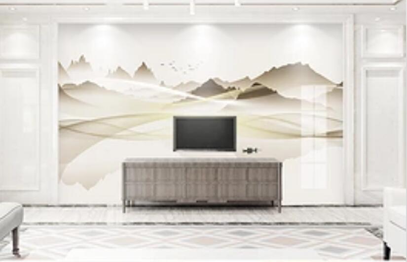 3D Misty Walley 594 Wall Murals Wallpaper AJ Wallpaper 2 