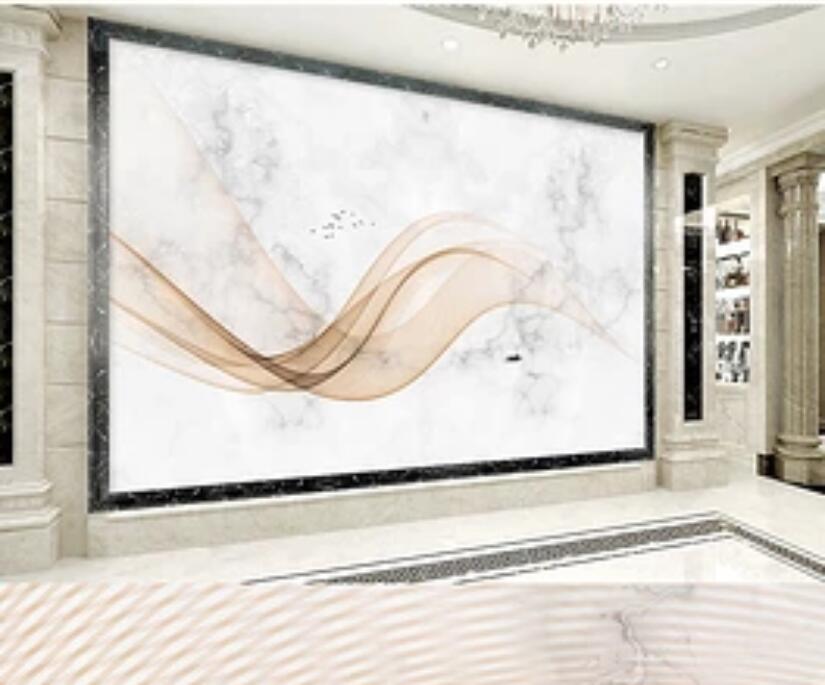 3D Yellow Wave 531 Wall Murals Wallpaper AJ Wallpaper 2 