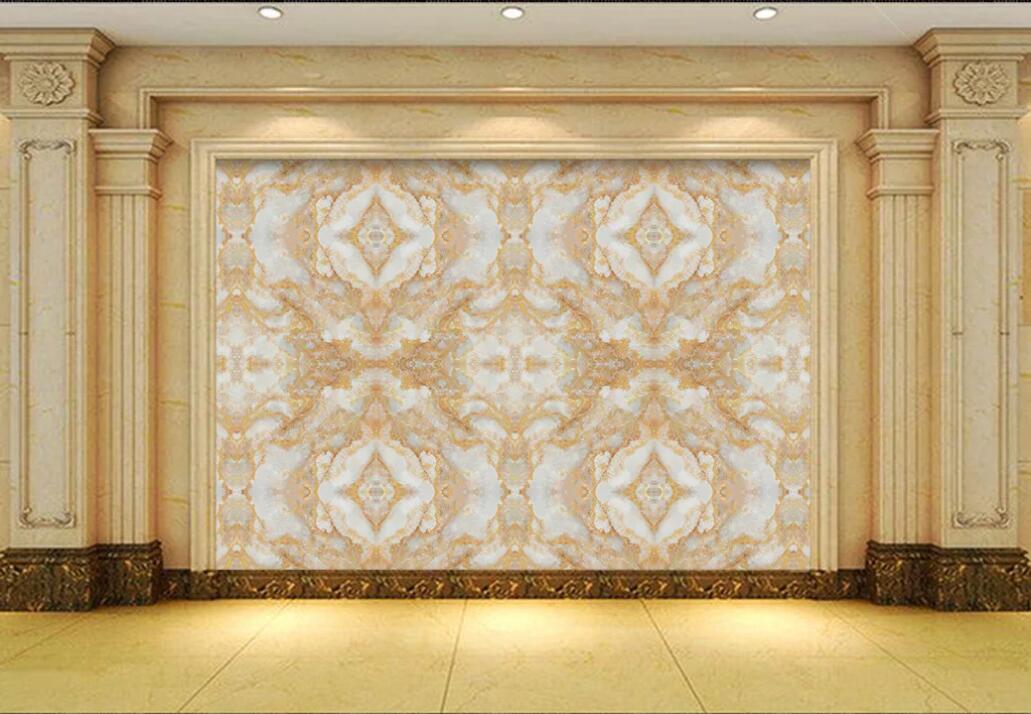 3D Golden Marble Stripes 004 Wall Murals Wallpaper AJ Wallpaper 2 