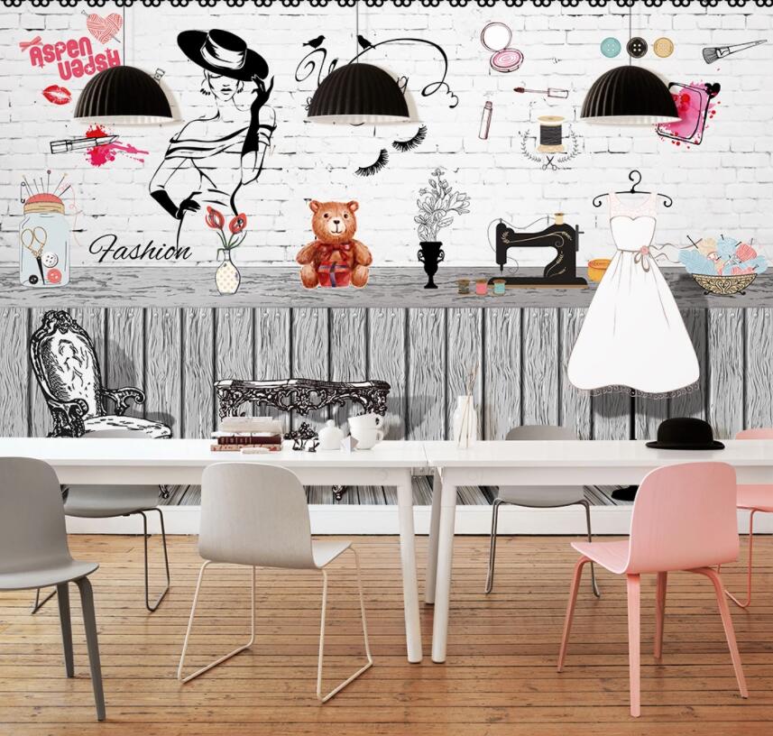 3D Cosmetics Store 376 Wall Murals Wallpaper AJ Wallpaper 2 