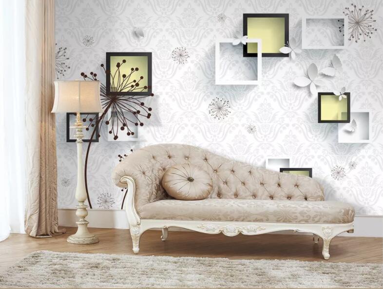 3D Geometric Square 358 Wall Murals Wallpaper AJ Wallpaper 2 
