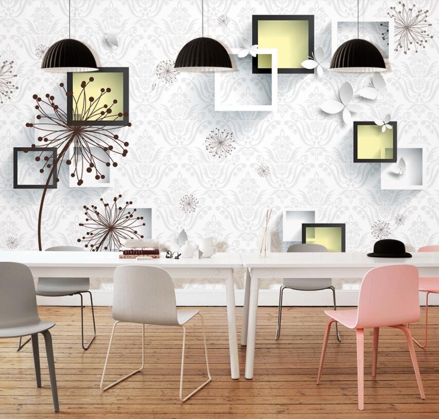 3D Geometric Square 358 Wall Murals Wallpaper AJ Wallpaper 2 