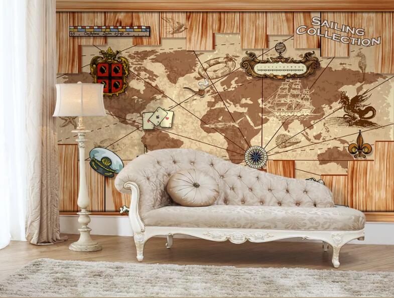 3D Global Route 343 Wall Murals Wallpaper AJ Wallpaper 2 
