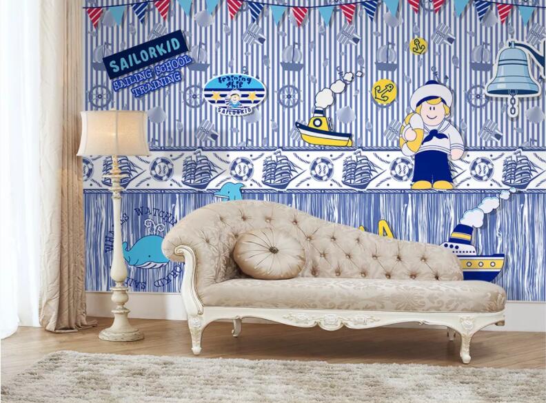 3D Steamer Cute 328 Wall Murals Wallpaper AJ Wallpaper 2 