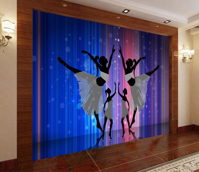 3D Beauty Dancer WC22 Wall Murals Wallpaper AJ Wallpaper 2 
