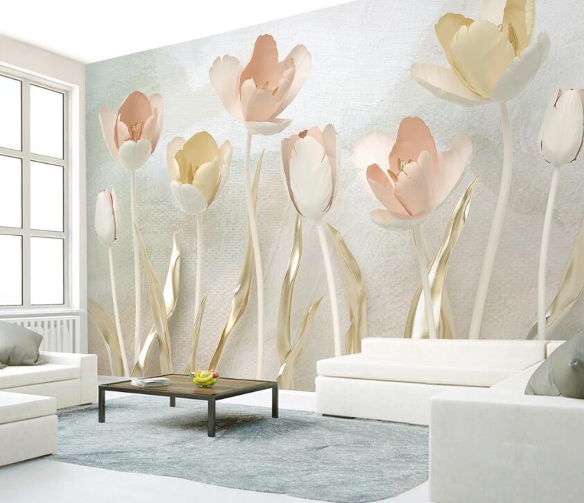 3D Flowers Jewelry WC2645 Wall Murals