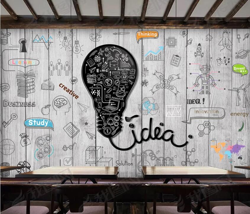 3D Robot Book WC2537 Wall Murals