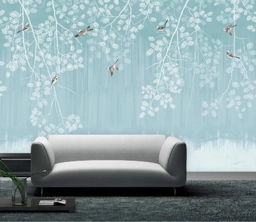3D Flower Butterfly WC65 Wall Murals Wallpaper AJ Wallpaper 2 