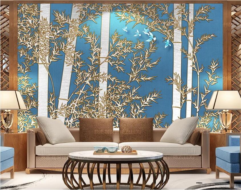 3D Bamboo Forest WC55 Wall Murals Wallpaper AJ Wallpaper 2 
