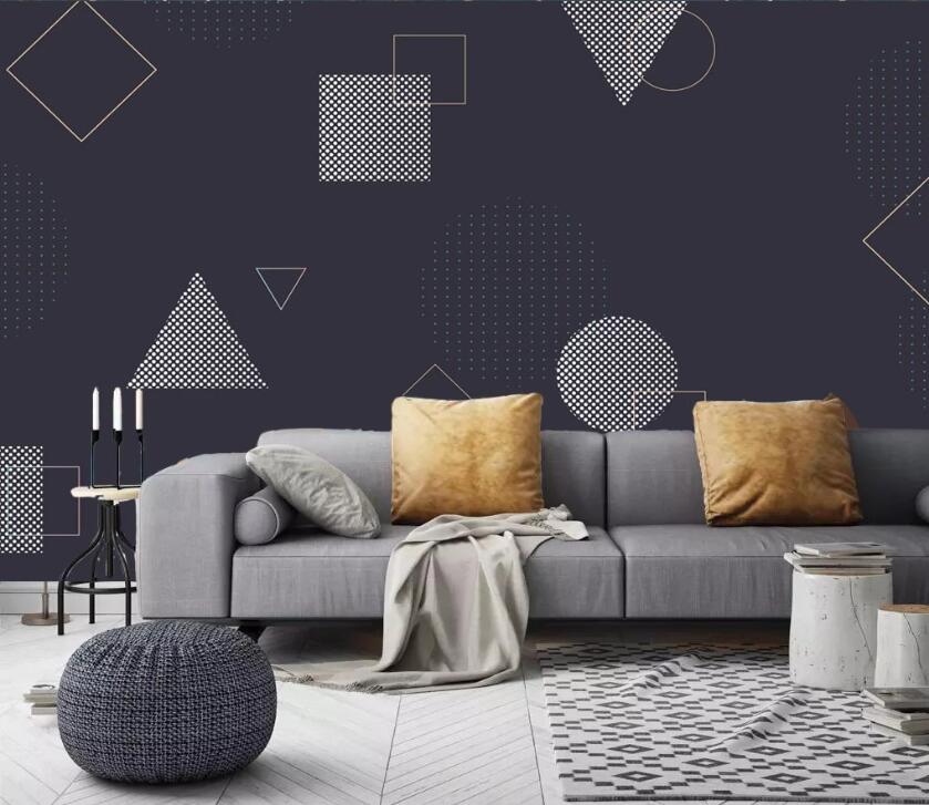 3D Geometric Patterns WC54 Wall Murals Wallpaper AJ Wallpaper 2 