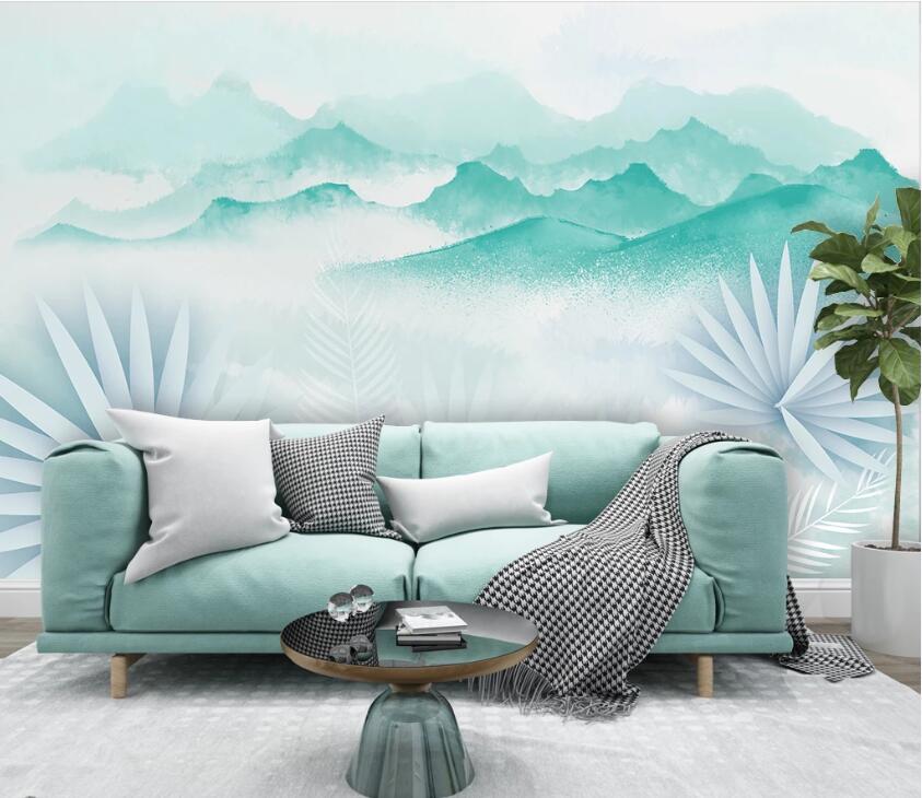 3D Green Valley WC94 Wall Murals Wallpaper AJ Wallpaper 2 