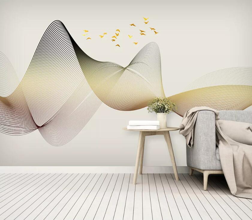 3D Color Wave WC78 Wall Murals Wallpaper AJ Wallpaper 2 