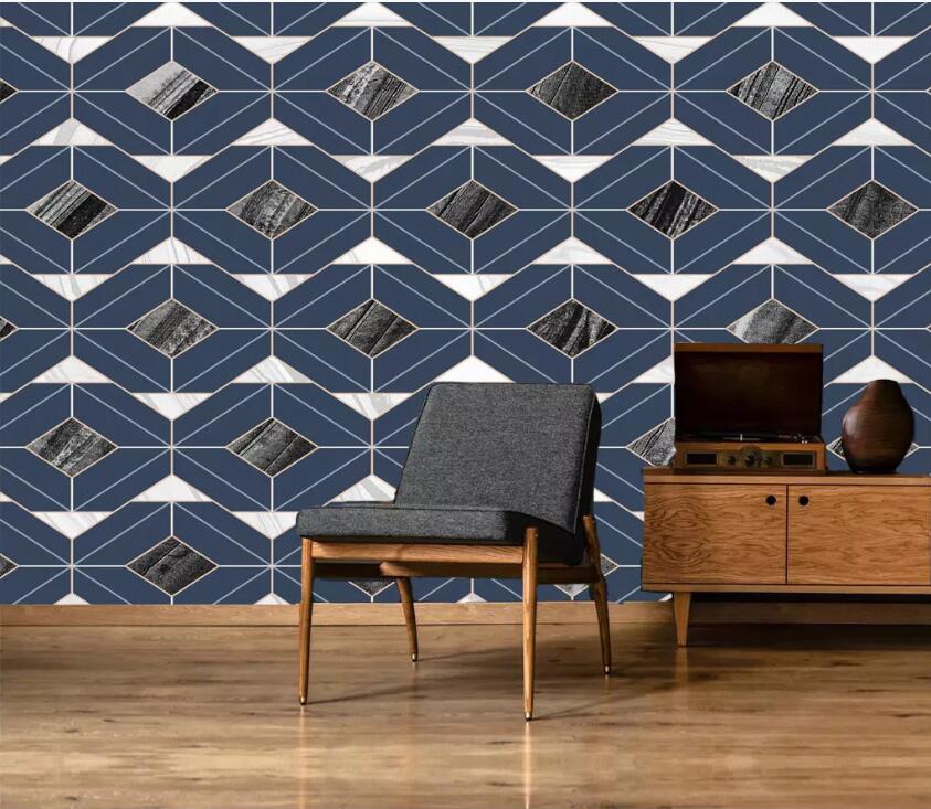 3D Geometric Piece WC40 Wall Murals Wallpaper AJ Wallpaper 2 