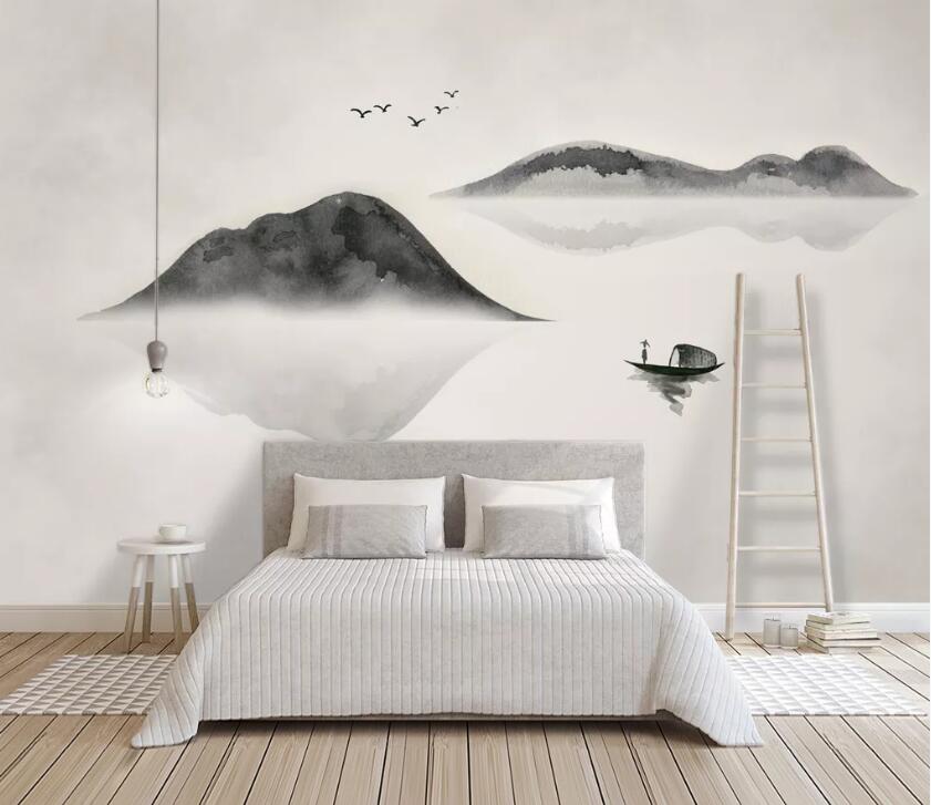 3D Misty Valley WC12 Wall Murals Wallpaper AJ Wallpaper 2 