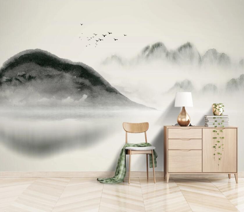3D Abstract Valley WC10 Wall Murals Wallpaper AJ Wallpaper 2 