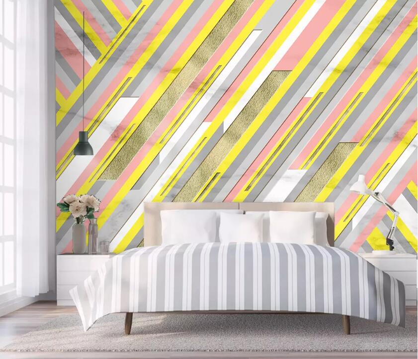 3D Color Stripe WC69 Wall Murals Wallpaper AJ Wallpaper 2 