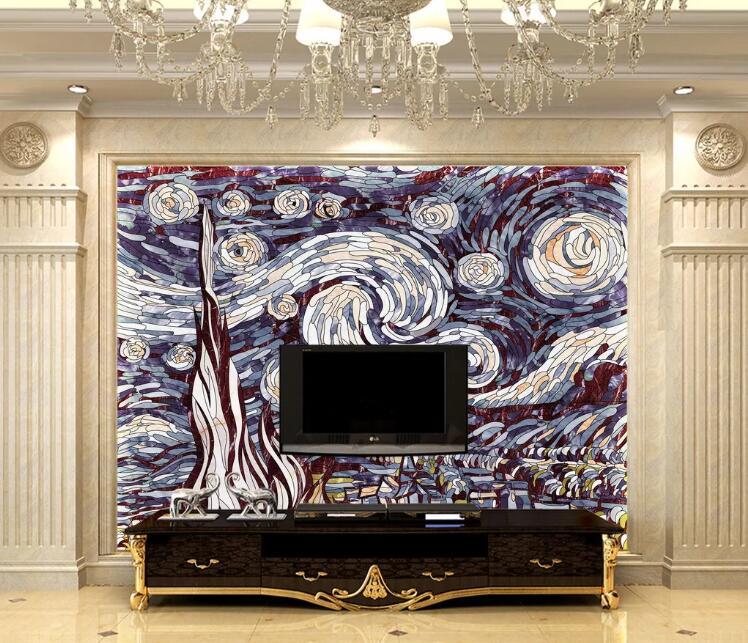 3D Abstract Tree WC56 Wall Murals Wallpaper AJ Wallpaper 2 