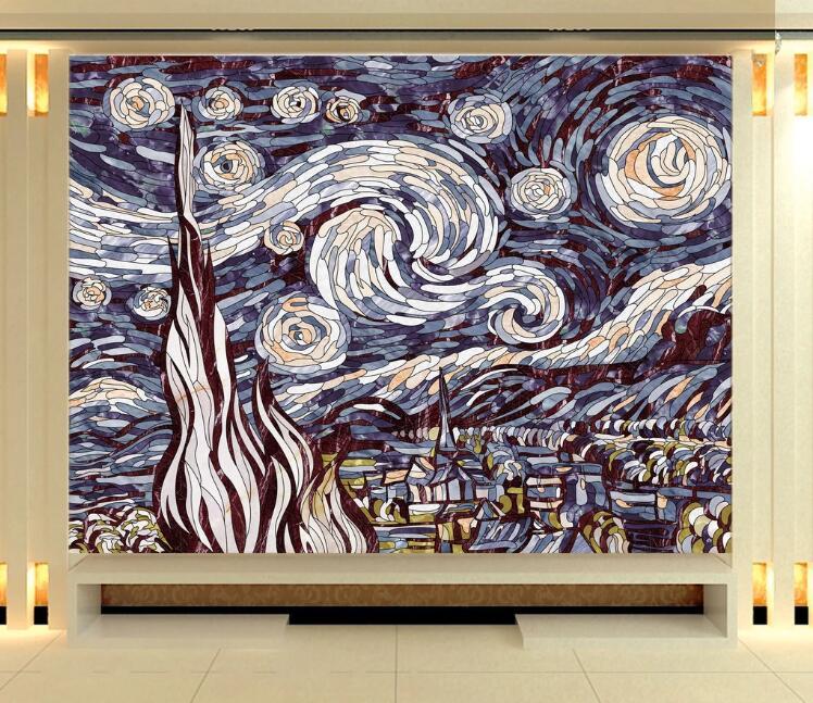 3D Abstract Tree WC56 Wall Murals Wallpaper AJ Wallpaper 2 