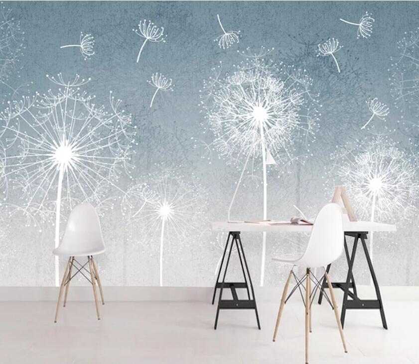 3D Dandelion WC70 Wall Murals Wallpaper AJ Wallpaper 2 