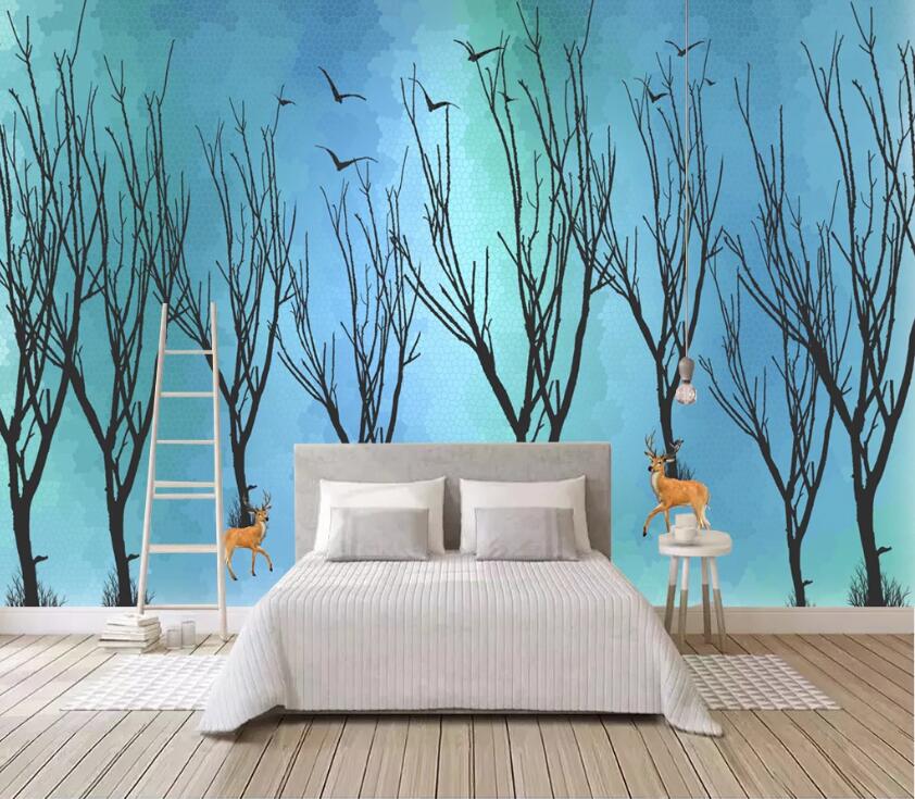 3D Tree Branch WC69 Wall Murals Wallpaper AJ Wallpaper 2 