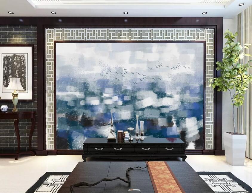 3D Blue Graffiti WC98 Wall Murals Wallpaper AJ Wallpaper 2 