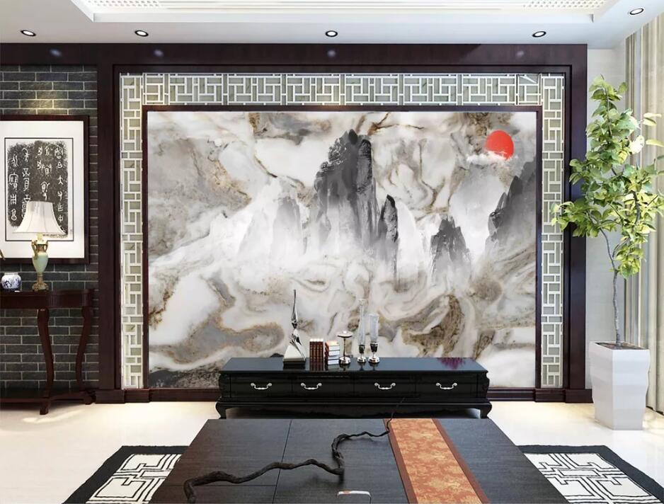 3D Misty Valley WC58 Wall Murals Wallpaper AJ Wallpaper 2 