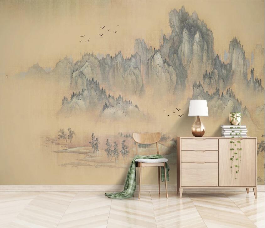 3D Valley Bird WC64 Wall Murals Wallpaper AJ Wallpaper 2 