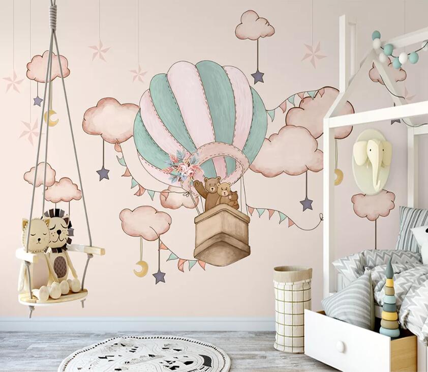 3D Powder Cloud WC2623 Wall Murals