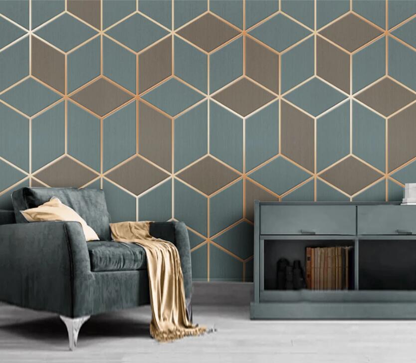 3D Colored Diamond WC50 Wall Murals Wallpaper AJ Wallpaper 2 
